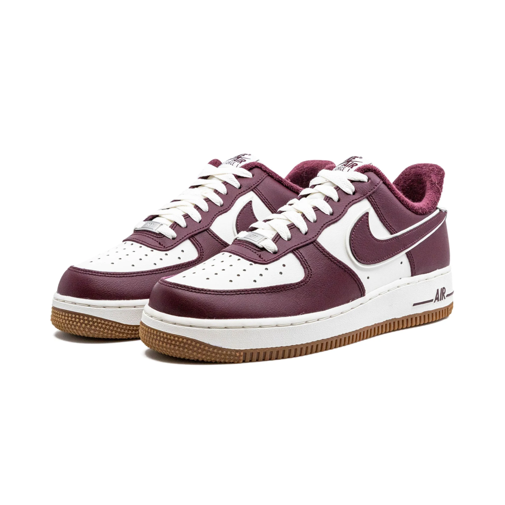Nike Air Force 1 College Pack - Midnight Maroon
