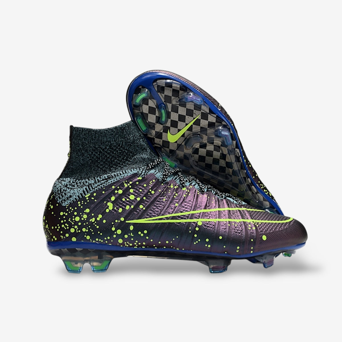Nike Mercurial Superfly 6 Elite FG “Galaxy Pack” – Black/Volt/Purple