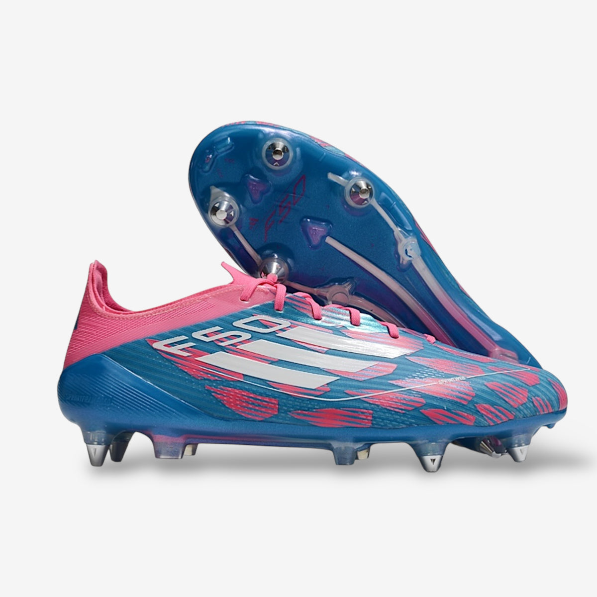 Adidas X Crazyfast.1 FG “Blue/Core White/Team Shock Pink”