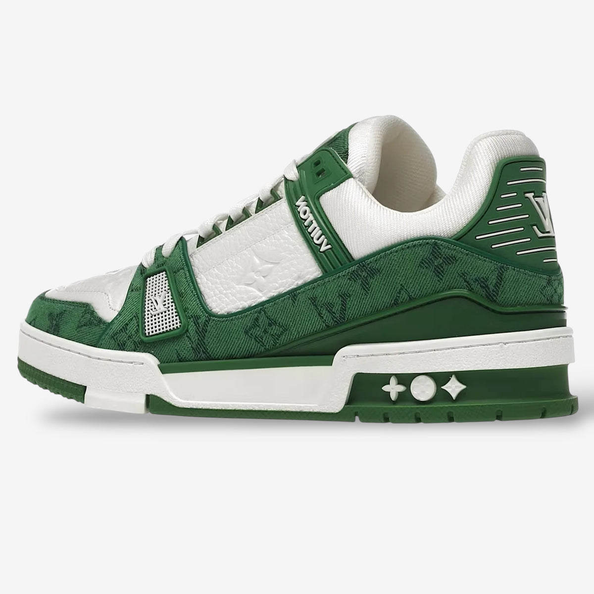 Louis Vuitton LV Monogram Green Denim Sneaker