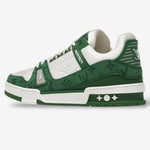 Louis Vuitton LV Monogram Green Denim Sneaker