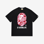 T-Shirt A Bathing Ape Black & Pink