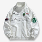 MEPIMANG White Racing Jacket