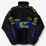 Subaru Black Blue Racing Jacket