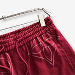 Louis Vuitton Monogram Red Shorts