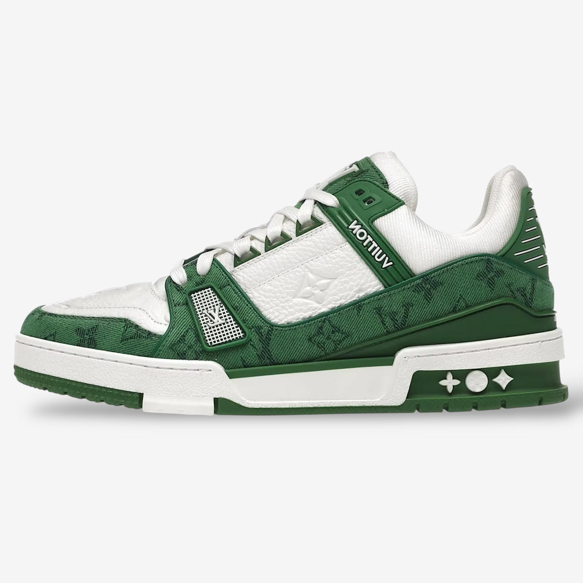Louis Vuitton LV Monogram Green Denim Sneaker