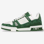 Louis Vuitton LV Monogram Green Denim Sneaker
