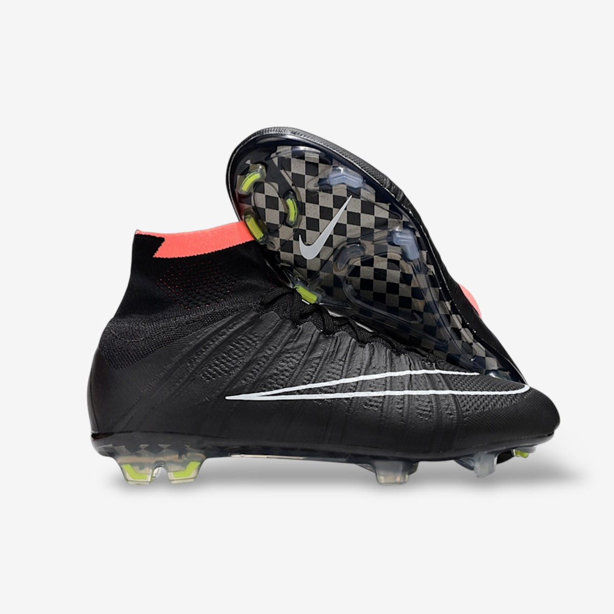 Nike Mercurial Superfly 6 Elite FG “Black Lux Pack” – Black/White/Volt