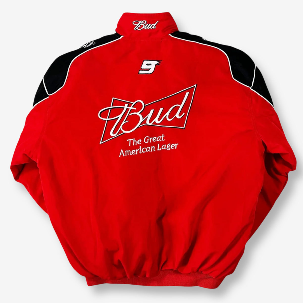 Budweiser Red Black Racing Jacket