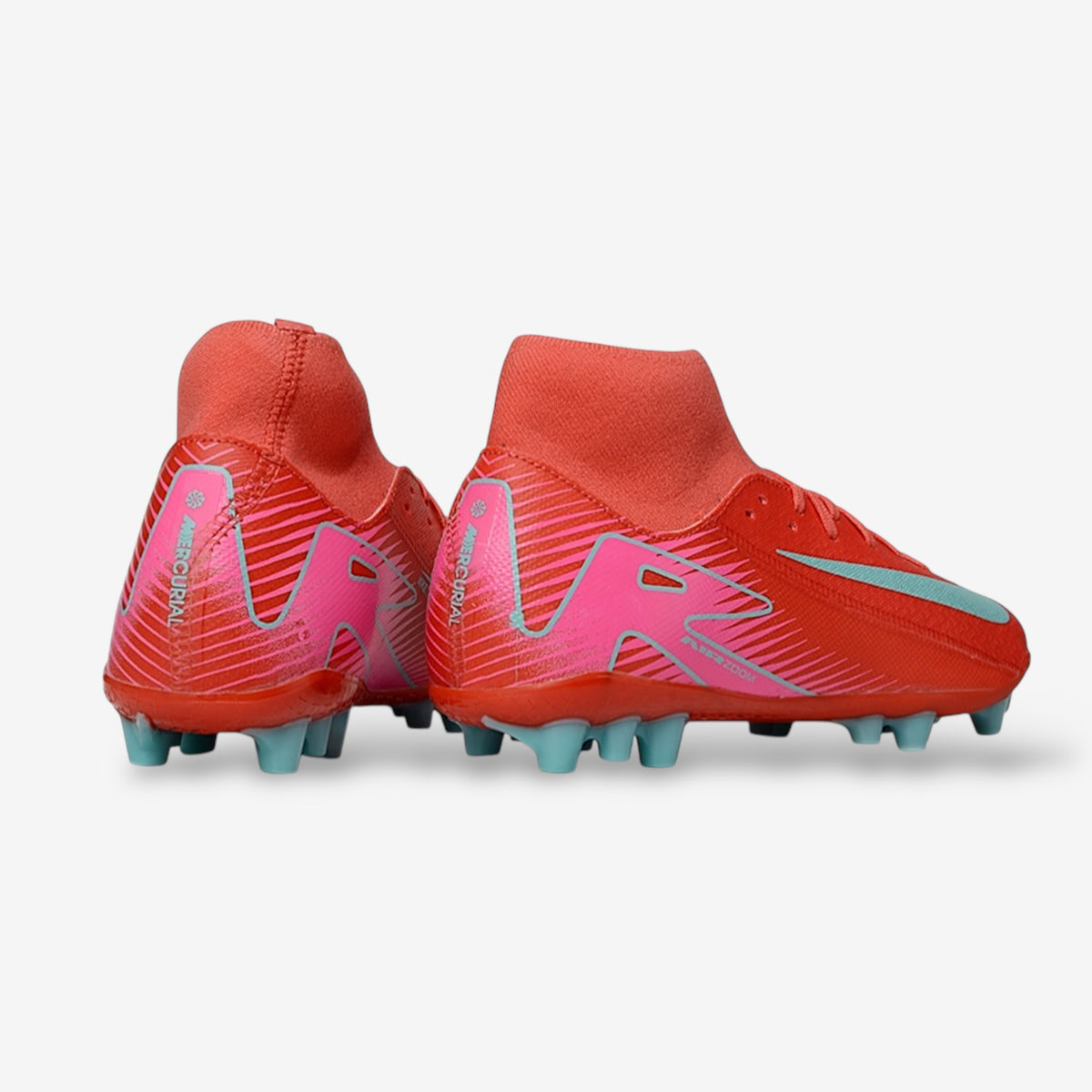 Nike Mercurial Superfly 9 Academy TF “Ready Pack” – Bright Crimson/Baltic Blue/Pink Foam