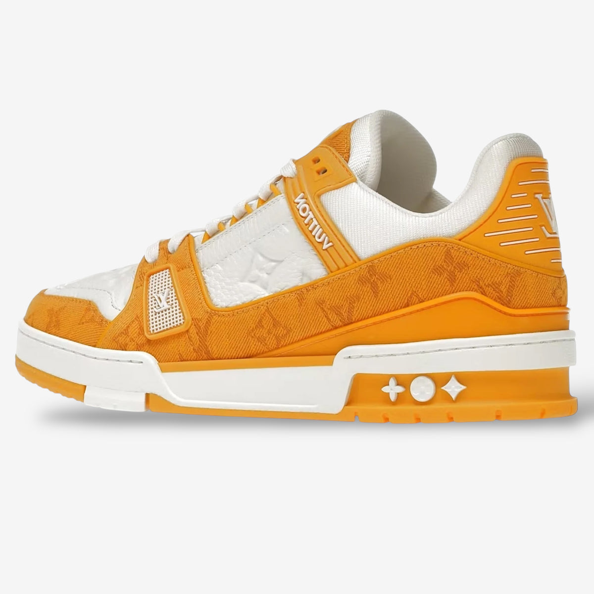 Louis Vuitton LV Monogram Yellow Denim Sneaker