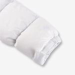 The North Face 1996 Retro Nuptse Jacket – White with black upper panel.