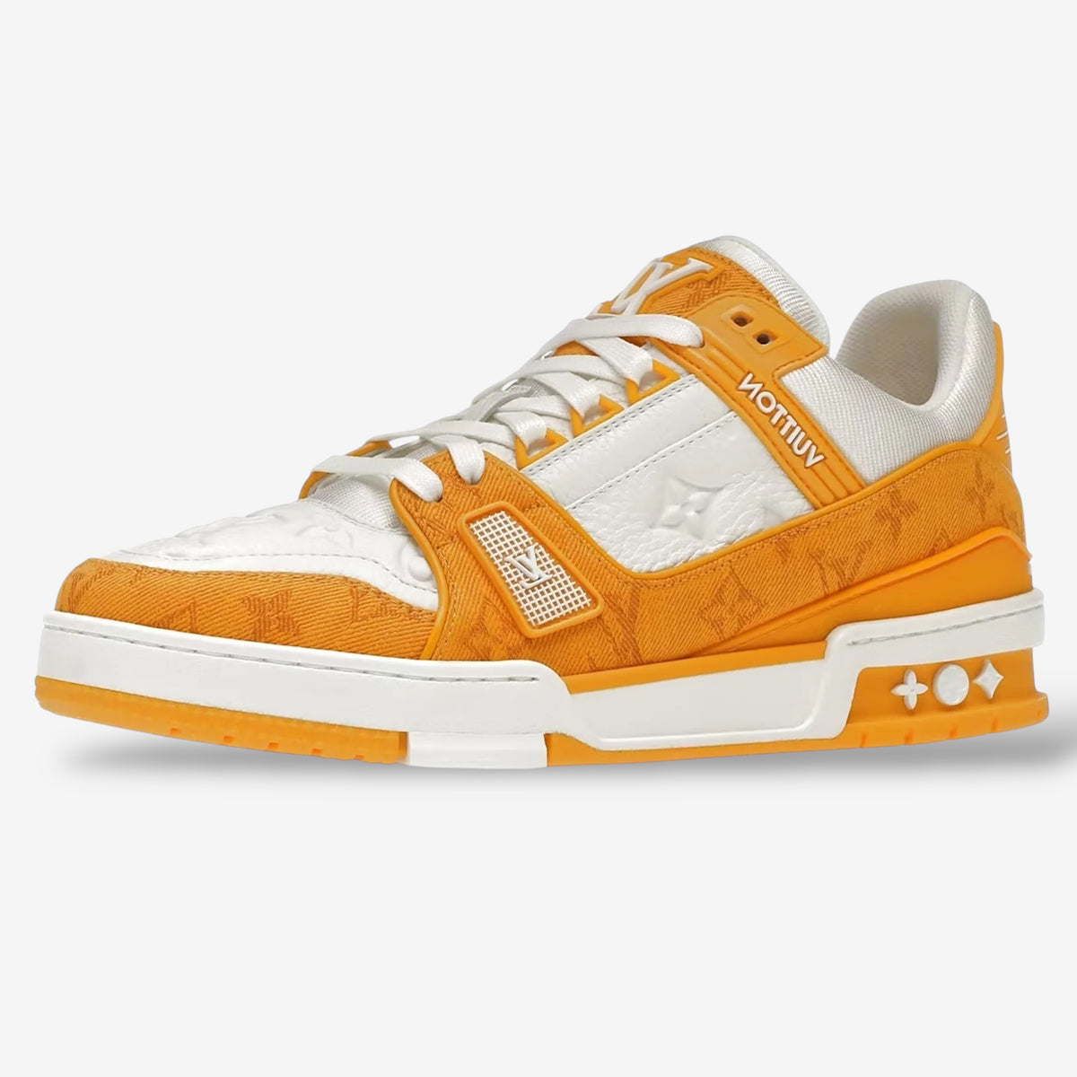 Louis Vuitton LV Monogram Yellow Denim Sneaker