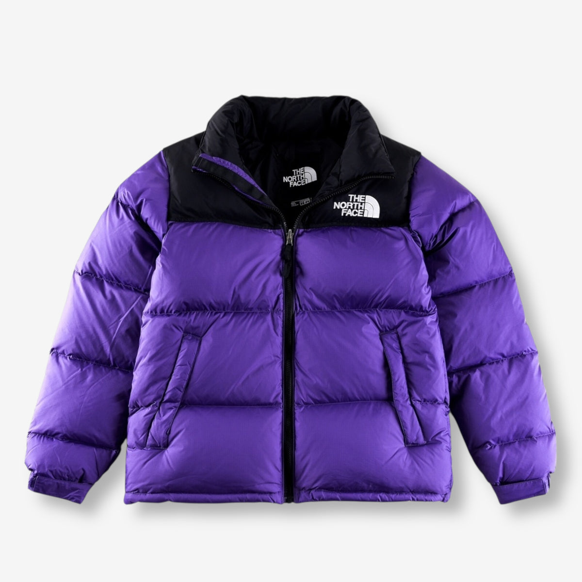 The North Face 1996 Retro Nuptse Jacket – Purple with black upper panel
