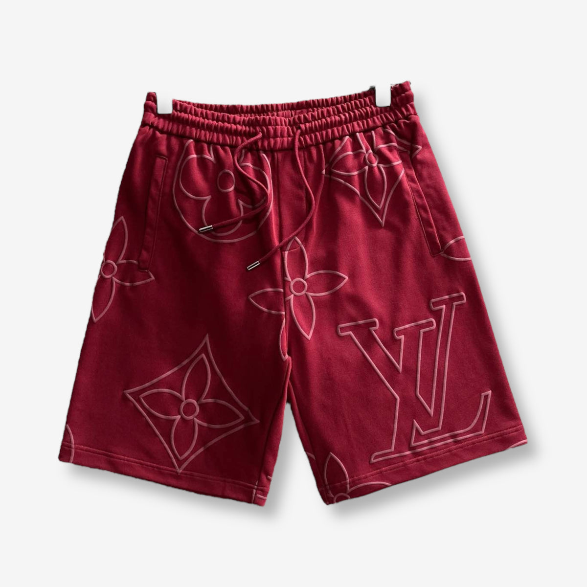 Louis Vuitton Monogram Red Shorts