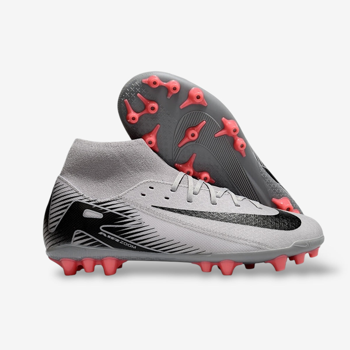 Nike Mercurial Superfly 9 Academy TF “Shadow Pack” – Wolf Grey/Black/Pink Foam