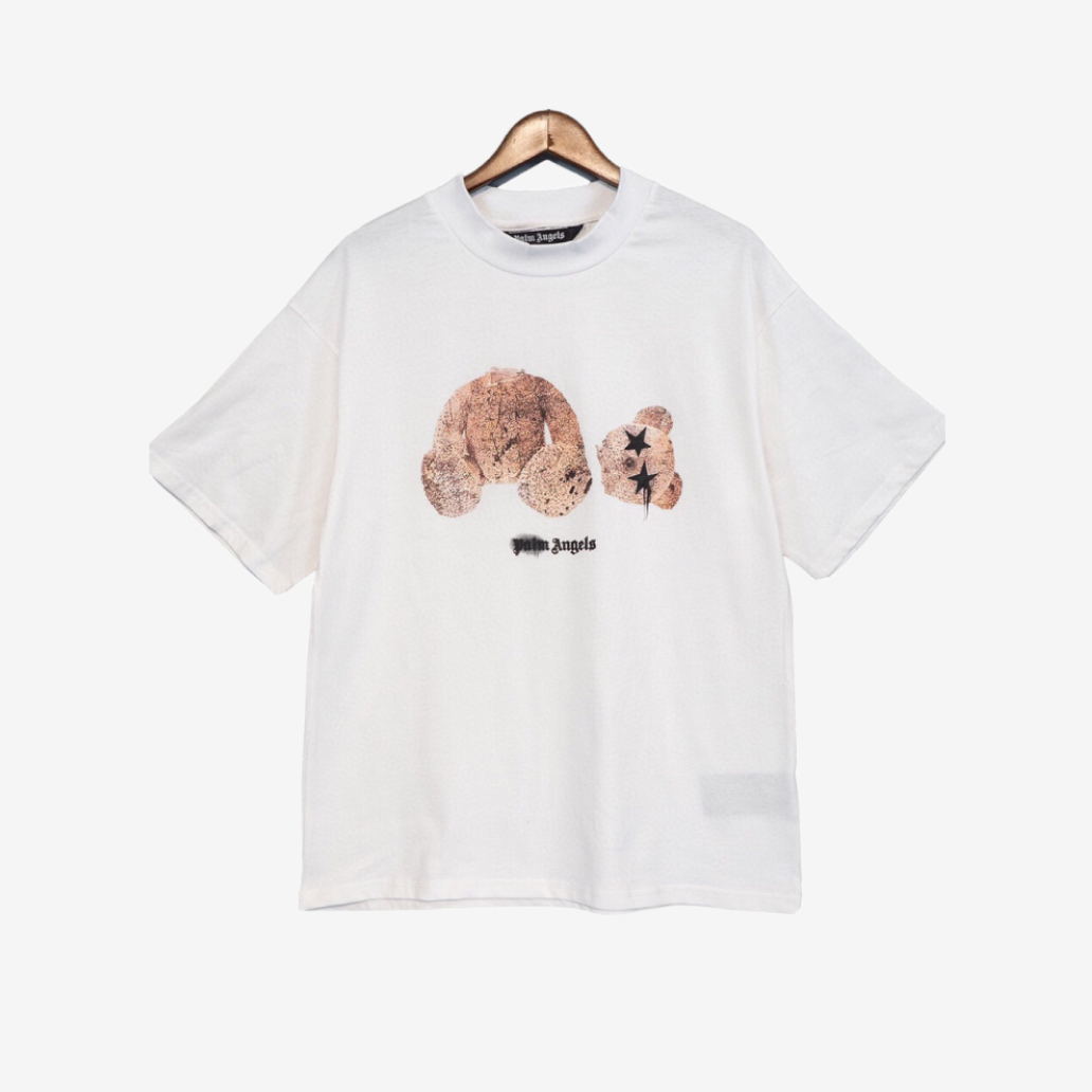 T-Shirt Palm Angels Bear Spray White