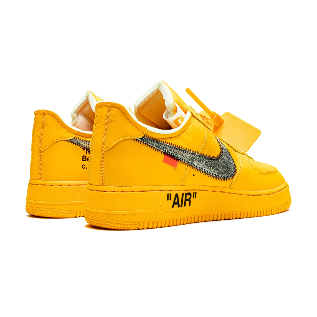Nike Air Force 1 Off-White -University Gold