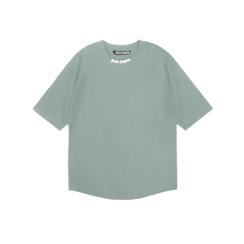 T-Shirt Palm Angels Oversize Green