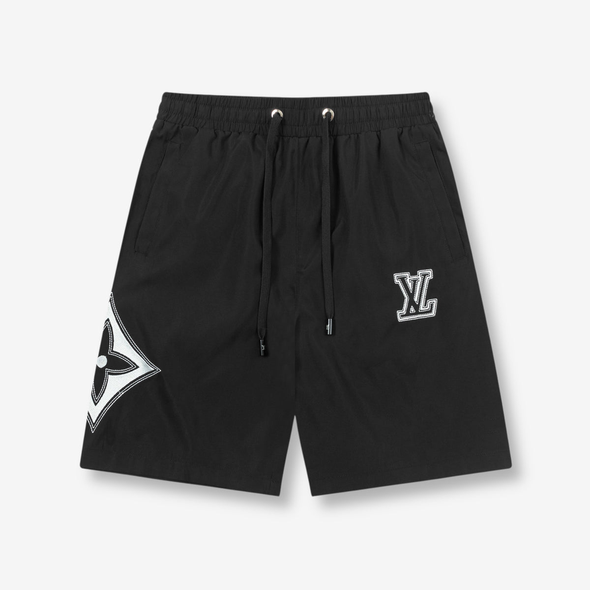 Louis Vuitton Simple Black Shorts