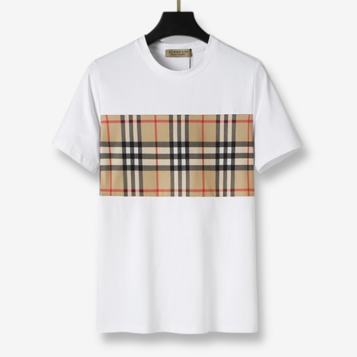 Burberry Check Panel White