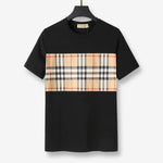 Burberry Check Panel Tee