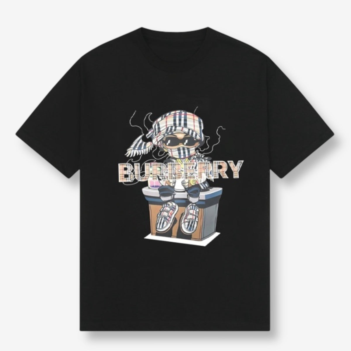 Burberry Cartoon Streetwear Tee