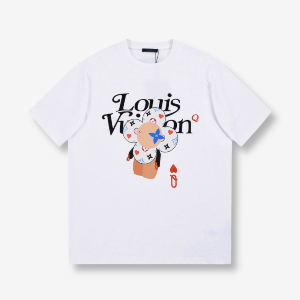 Louis Vuitton Flower Bear White Tee