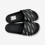 Balenciaga Slide “Black with White Stripe Band”