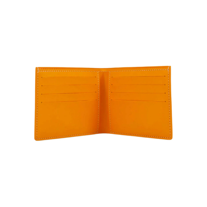 Goyard Yellow Goyardine Coated Canvas Victoire Wallet