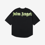 T-Shirt Palm Angels Oversize Black & Green