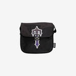 Trapstar Irongate 2.0 T Cross Body Bag Black & Blue Gradient
