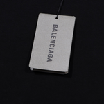 T-Shirt Balenciaga Black Simple Logo