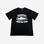 T-Shirt Corteiz White Blur Alcatraz Black