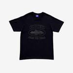 T-Shirt Corteiz Rules The World Black