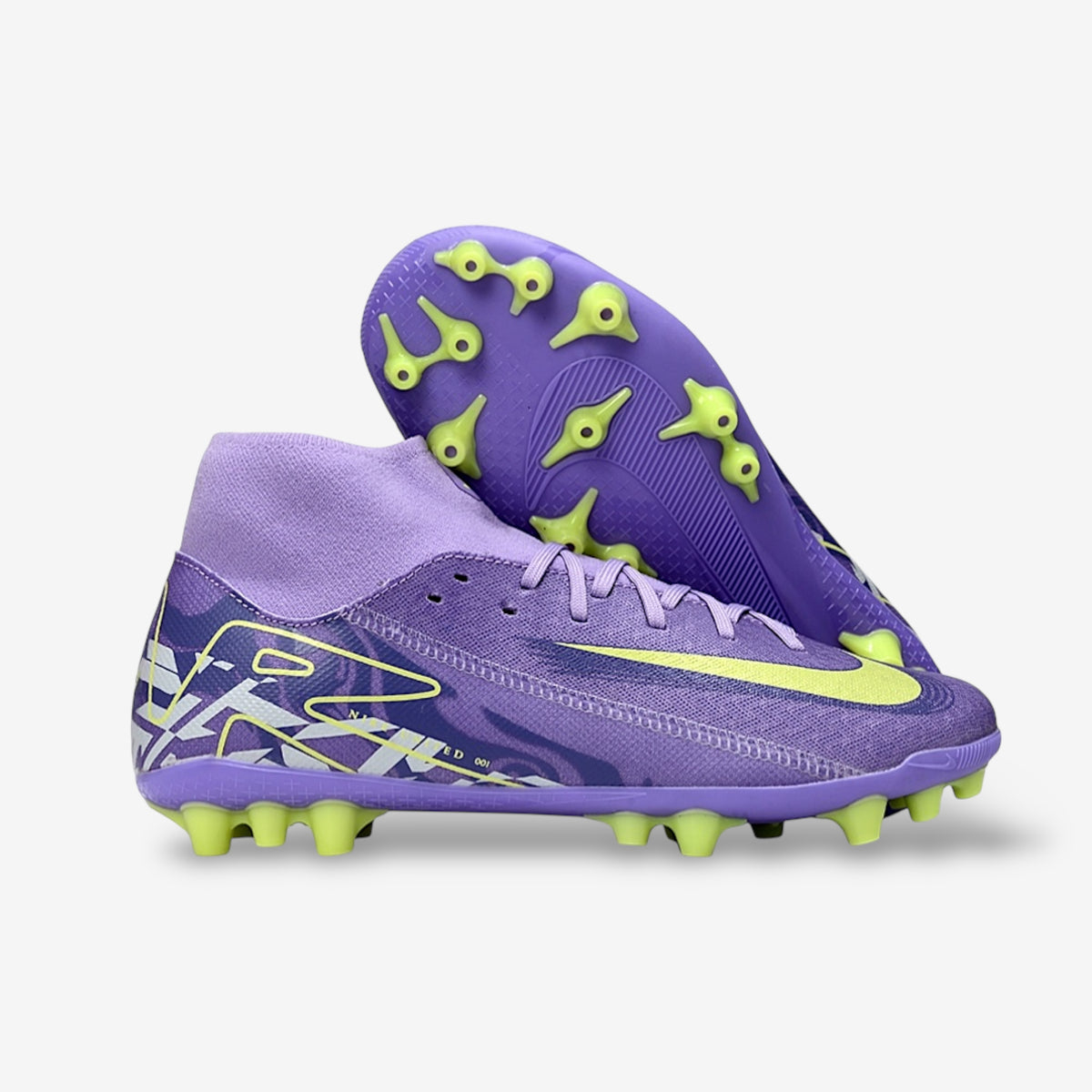 Nike Mercurial Superfly 9 Academy TF “Nike United Pack” – Purple/Volt/Blue Void