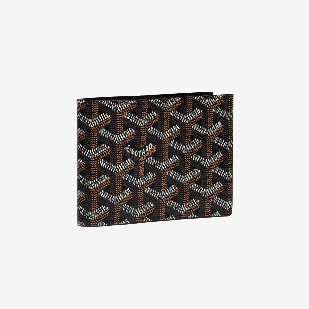 Goyard Black Goyardine Coated Canvas Victoire Wallet