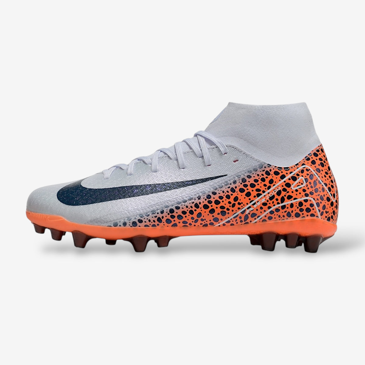 Nike Mercurial Superfly 9 Academy TF “MDS 007” – Metallic Silver/Black/Total Orange