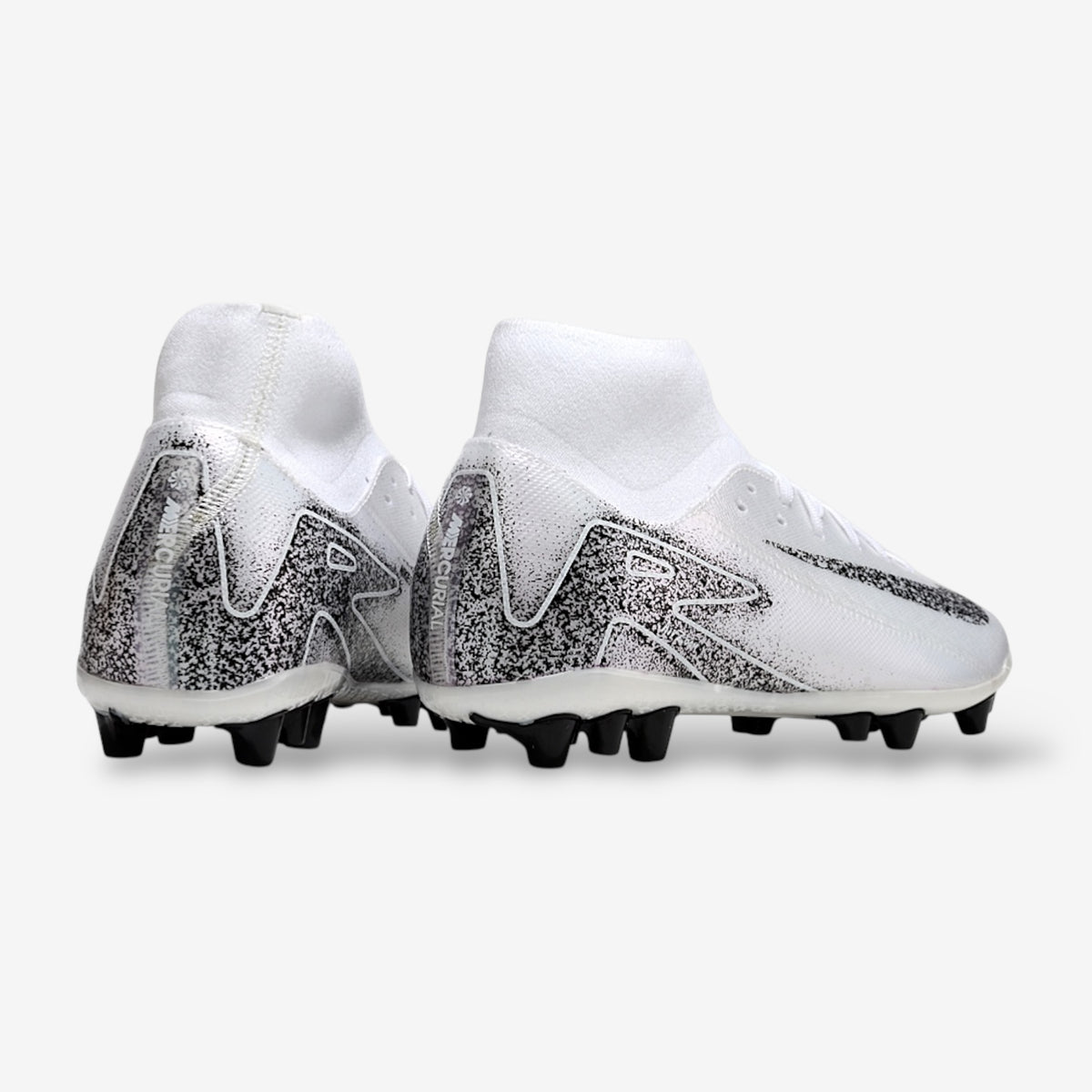Nike Mercurial Superfly 9 Academy TF “White/Black/Particle Grey” (Safari Pack)