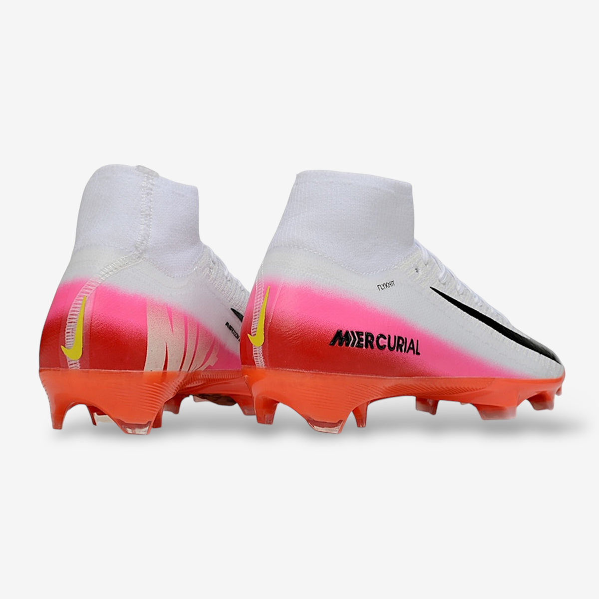 Nike Mercurial Superfly 9 Academy FG “Pink Fade” – White/Pink/Orange/Black