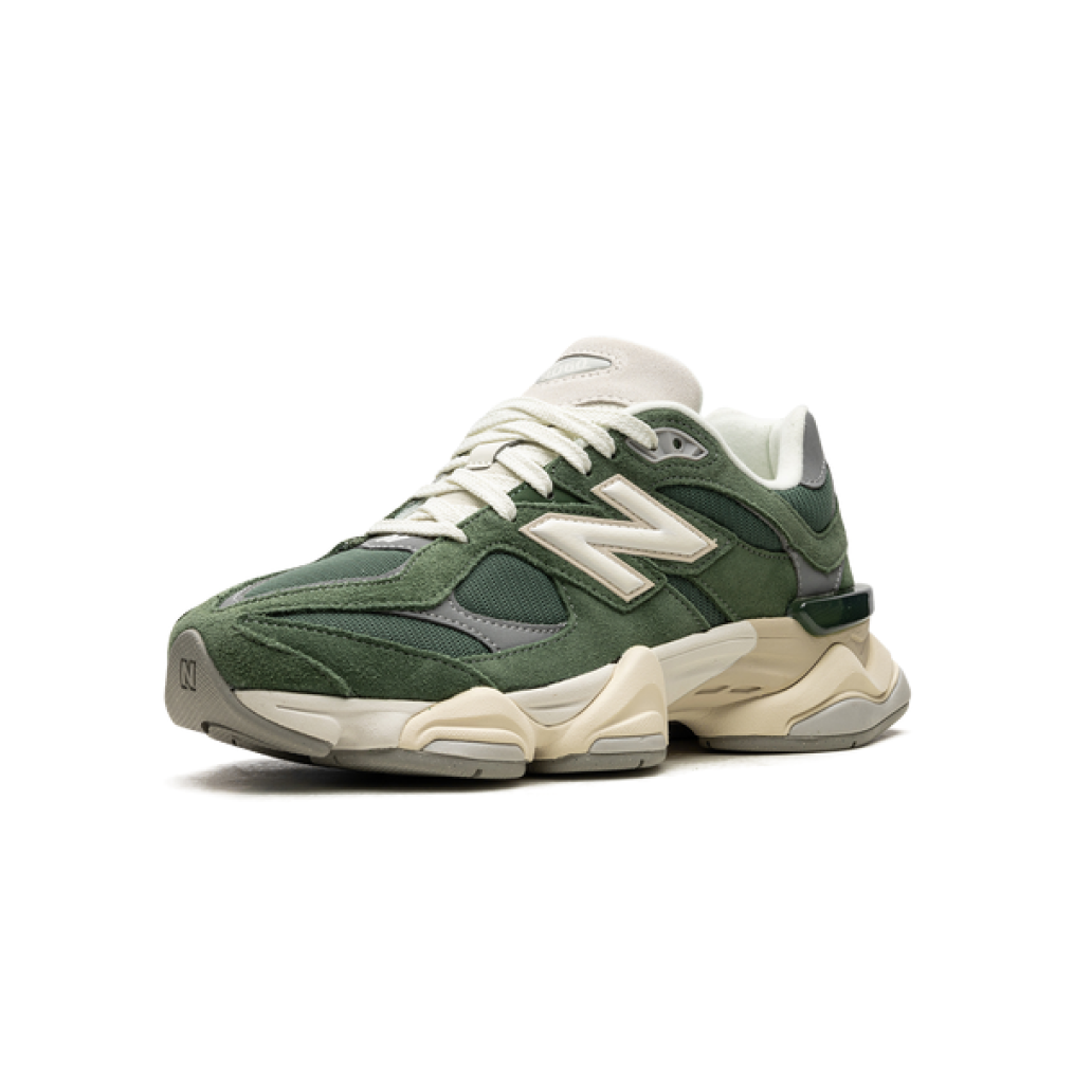 New Balance 9060 Green Suede