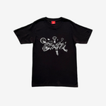 T-Shirt Corteiz RTW Allstarz Skydiver Black