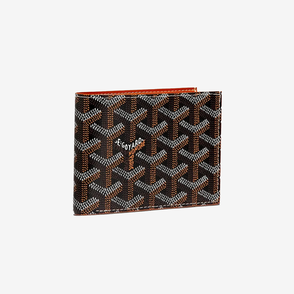Goyard Brown Goyardine Coated Canvas Victoire Wallet