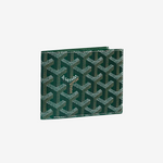 Goyard Green Goyardine Coated Canvas Victoire Wallet