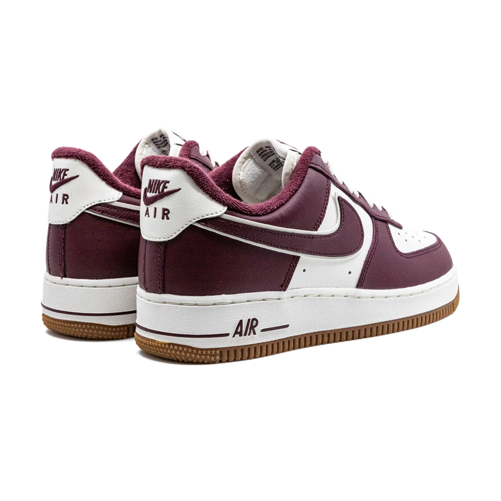 Nike Air Force 1 College Pack - Midnight Maroon