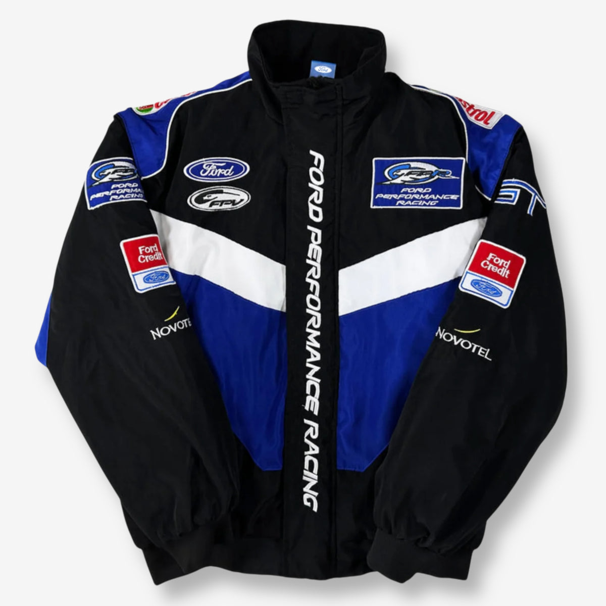Ford Blue Black Racing Jacket