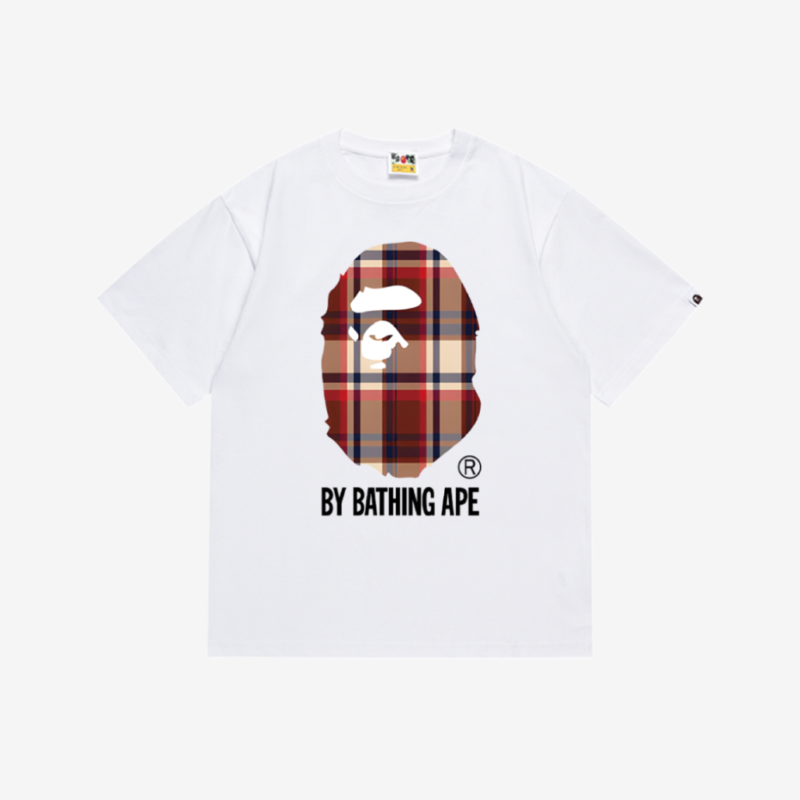 T-Shirt A Bathing Ape White & Red