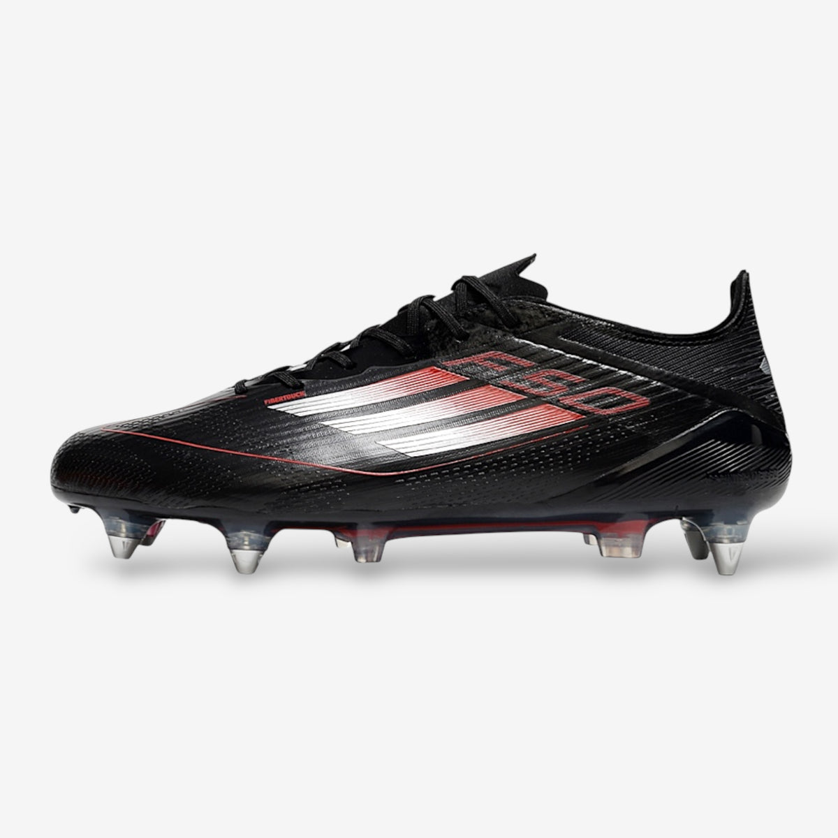 Adidas F50 Elite FG “Core Black/Cloud White/Red”