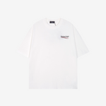 T-Shirt Balenciaga White Political Logo