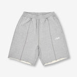 Corteiz HMP Raw Hem Shorts Heather Grey
